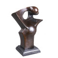 Statue en laiton abstraite moderne Art Decor Bronze Sculpture Tpy-192